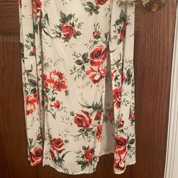 NWT floral Topshop midi dress - Picture 5 of 9